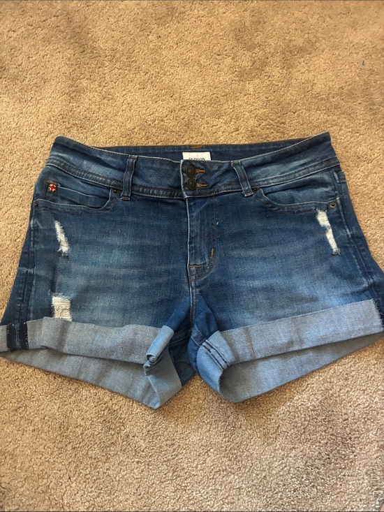Hudson Jeans Pants - Hudson Jeans Ruby Distressed Cuffed Denim Shorts size 30